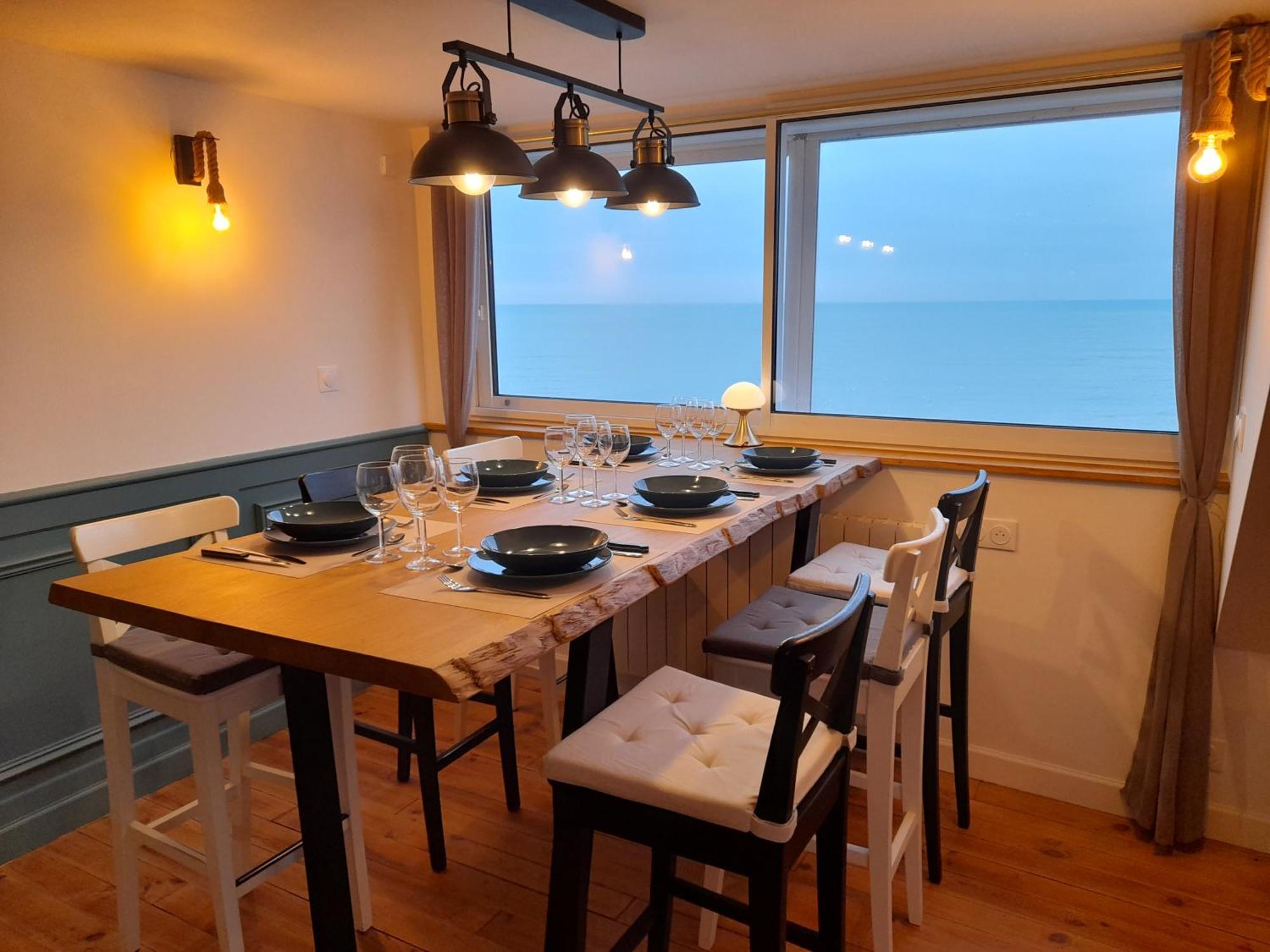"Le Juguili" 46M2 En Front De Mer - 4 Personnes - Animaux Ok - Entierement Renove - Haut De Gamme - Wifi Mers-les-Bains Zewnętrze zdjęcie